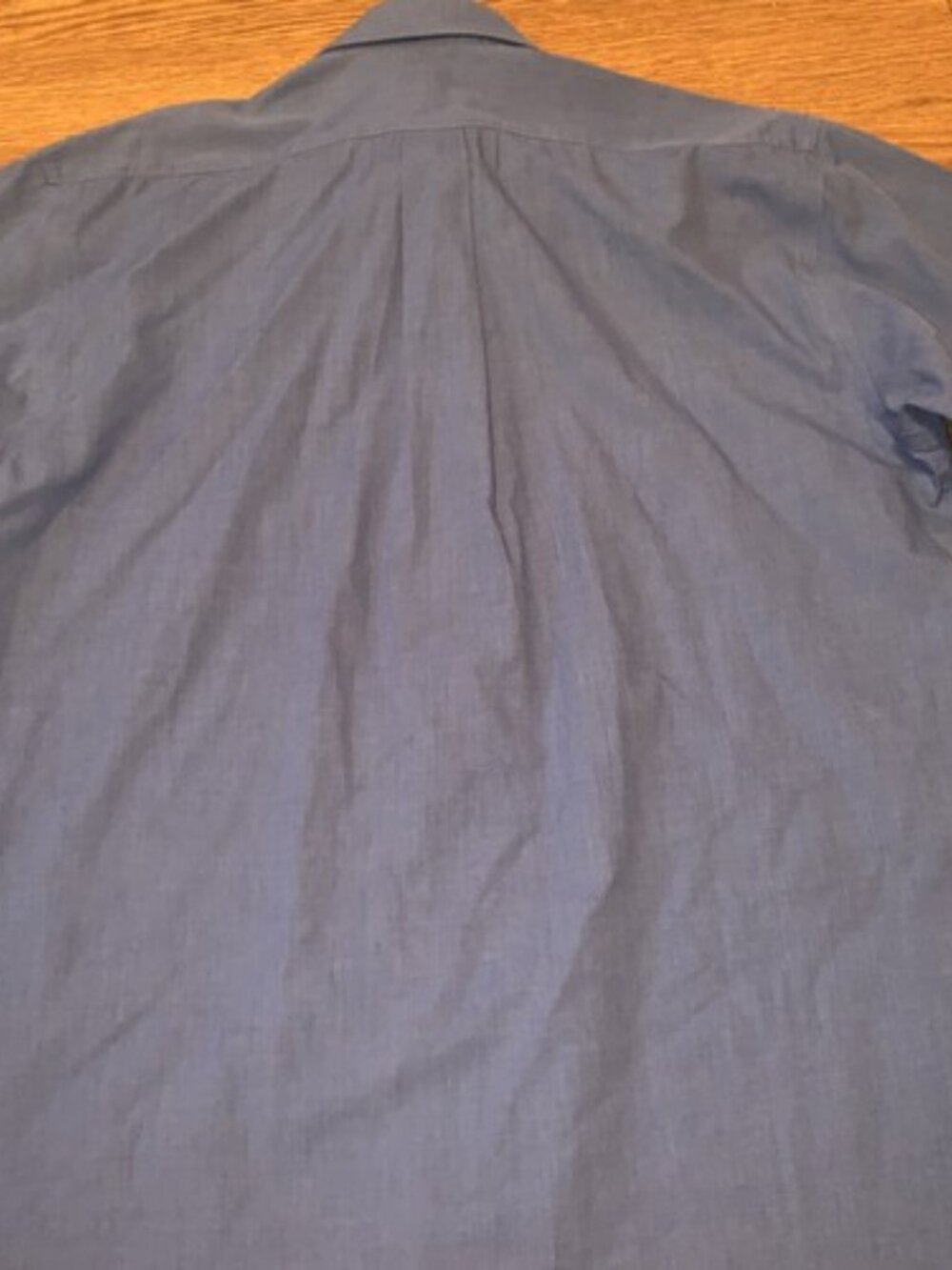Duck Head 1865 Men's L Large L/S Button Up Dress Shirt Blue 16-16.5 34/35 - Picture 10 of 10